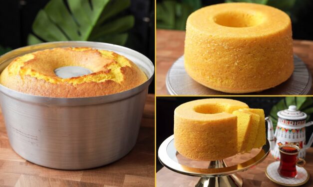 كيكة الليمون في الخلاط في 5 دقائق كيك خفيف