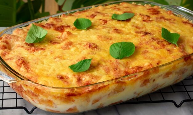 طاجن مكرونة في دقائق ل افطار رمضاني