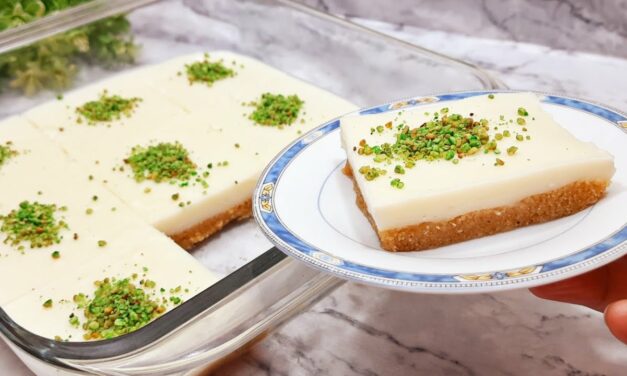 اسهل واسرع حلوى وبدون فرن تحضريها فى دقايق