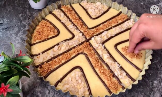 كيكة بدون عجن ولادلك ولادقيق ولا مجهود في وقت قياسي