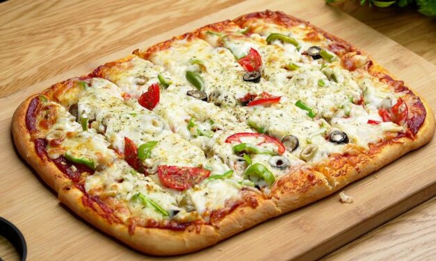 بيتزا شاورما دجاج و بيتزا خضار بطريقة سهلة وناجحة كل مرة