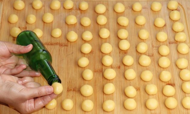 عندك زجاجة فارغة في البيت حلوى حضريهم في 5 دقائق ما راه تصدق النتيجة