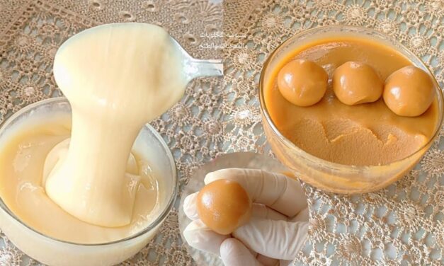 الحليب المكثف والتوفي كراميل بطريقه سهله وبسيطه والنتيجه هتبهرك