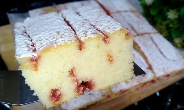 ندمت لي كنت نحضر الكيك بالطريقة العادية  كيك محشي بالمعجون اقتصادي خفيف