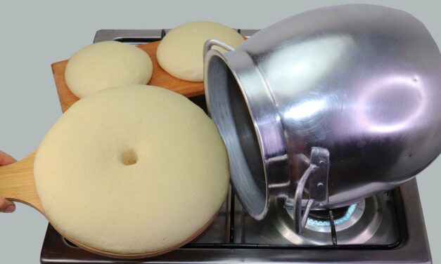 في 10 دقائق حضري خبز البرمة السريع بدون فرن خبز الدار بطريقة لا تصدق