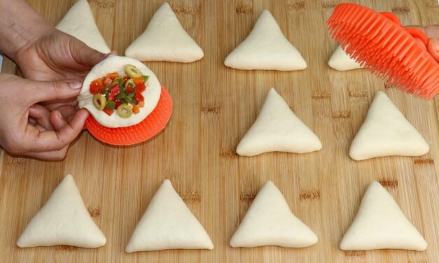 في 5 دقائق حضري فطائر المشط السريعة بدون اختمار وبدون حليب و زبدة اقتصاديين