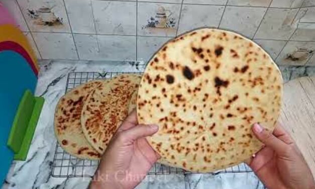 فطيرة ال 10 دقائق مقرمشة و مورقة بلا زبدة بلا حليب بمقادير مضبوطة