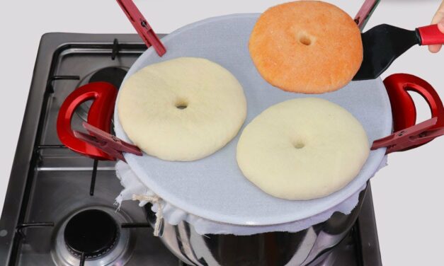 خبز الدار على طنجرة التوب بدون اختمار ولا خميرة كيماوية