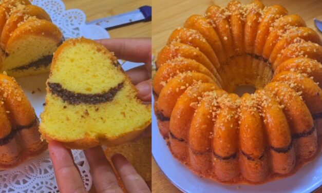 كيك البرتقال هشيشة ورطبة