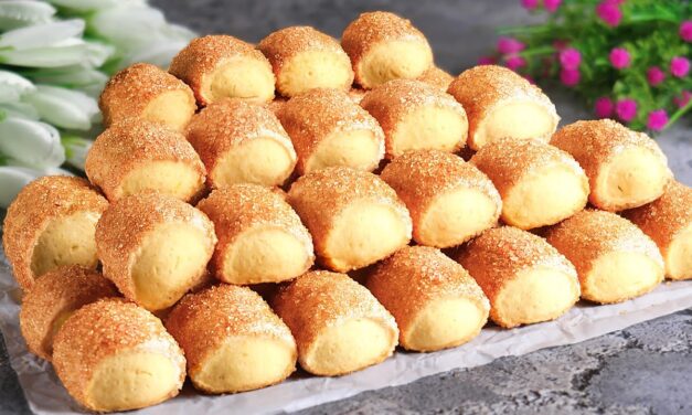 البسكويت المنفوخ في 5 دقائق