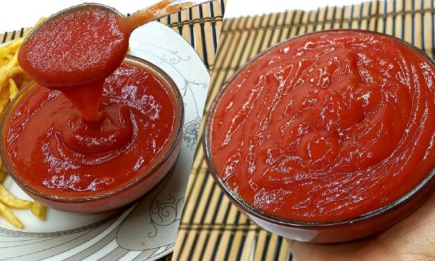 الكاتشب المنزلي سهل