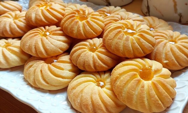 حلوة 10 دقائق بدون زبدة سريعة التحضير