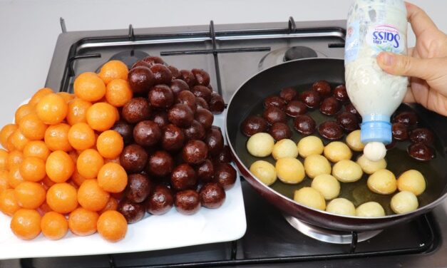 لقمة قاضي والعوامة بطريقة مبتكرة