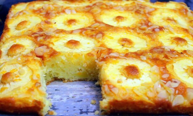 أشهى كيكة تفاح في دقائق