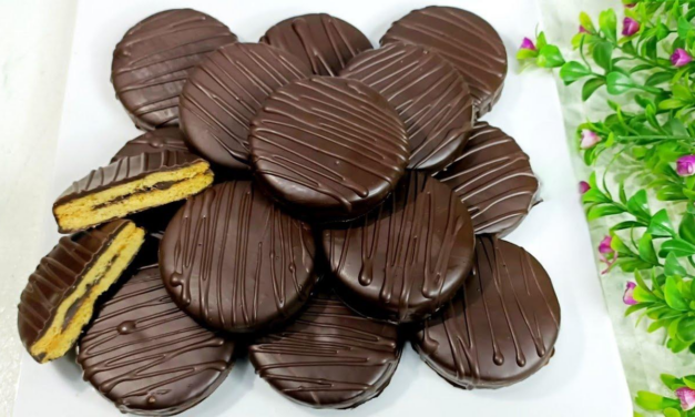 اسهل واحلى بسكويت الشكولاتة