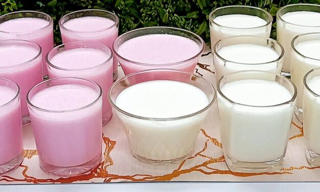 طريقة عمل زبادي الفراولة و الزبادي الساده