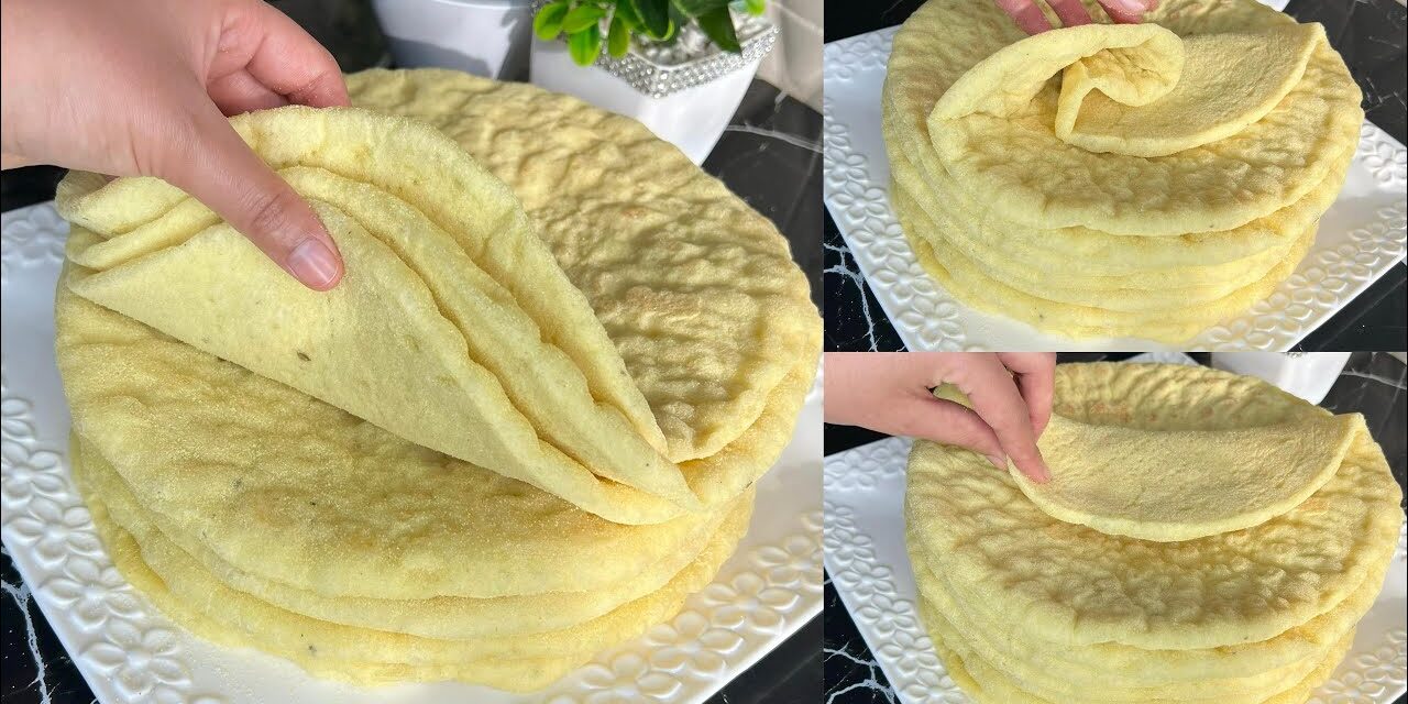عجينة البيتزا بدون دلك ولا مجهود