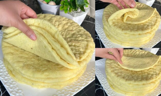 عجينة البيتزا بدون دلك ولا مجهود