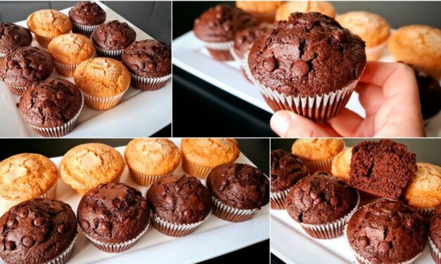 كاب كيك بالماء فقط ب 2 نكهات