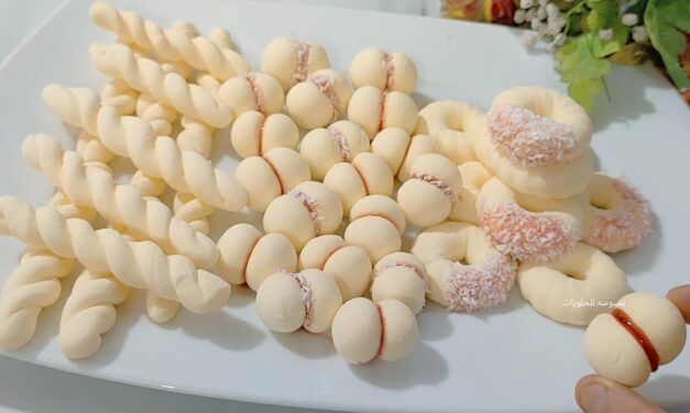 بسكويت الانكشير بدون دقيق في 10 دقائق فقط