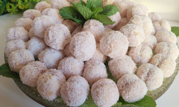 حلويات العيد / حلوة ريشبوند الشهيرة هشيشة تذوب في الفم