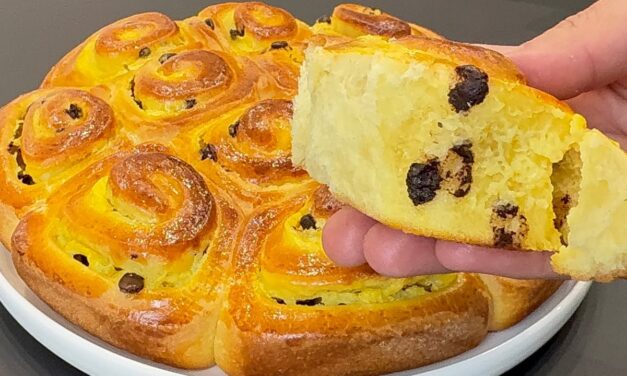 بريوش طري جدا بالكرية يذوب في الفم