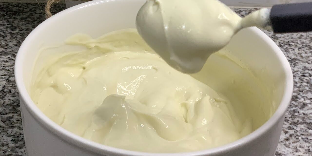مايونيز صحي بدون بيض