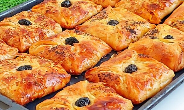 مملحات مورقة ومقرمشة بعجينة اقتصادية