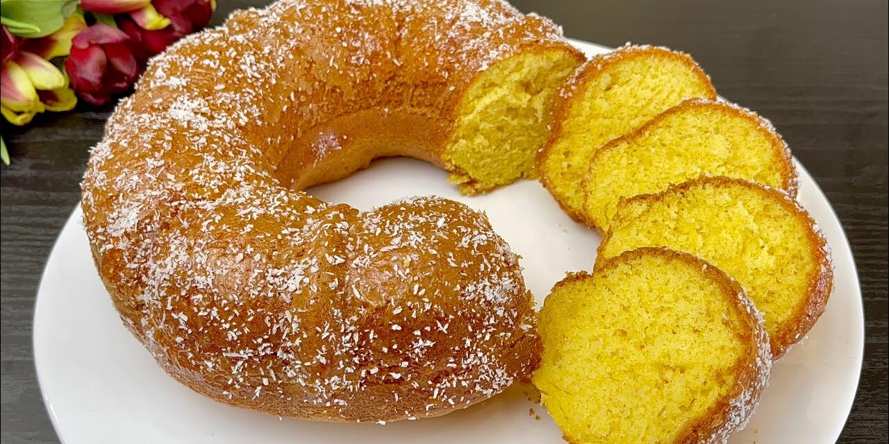 كيكة البرتقال السريعة في 5 دقائق – بنكهة منعشة وقوام هش