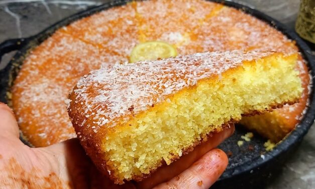 بسبوسة بدون بيض تذوب في الفم