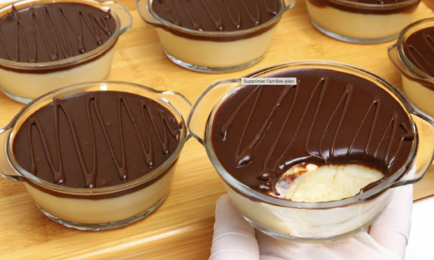 تحلية باردة بدون بيض في 5 دقائق بطعم لا يقاوم