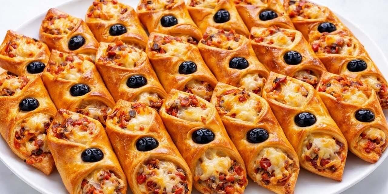 مملحات سهلة وسريعة بعجينة ناجحة 100% وحشوة اقتصادية