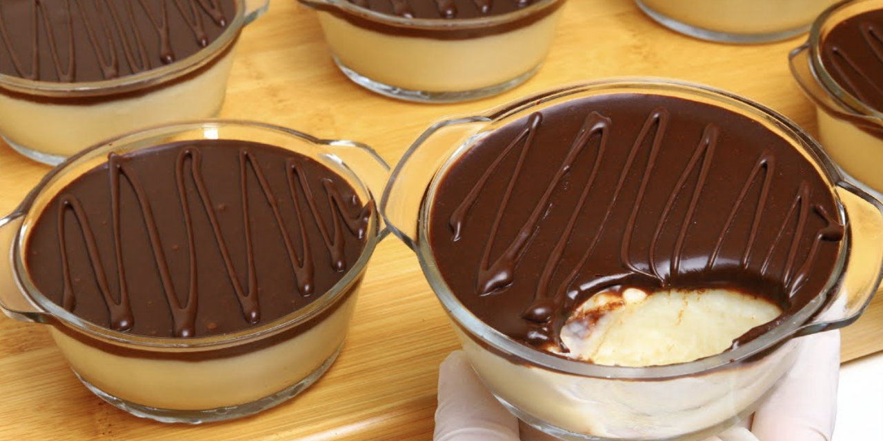 تحلية باردة بدون بيض في 5 دقائق بطعم لا يقاوم